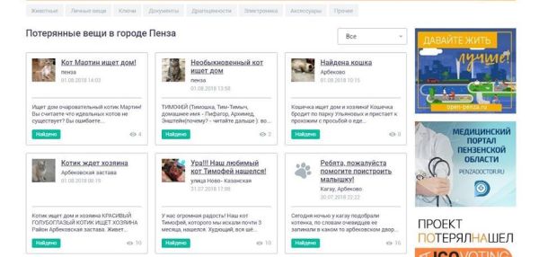 Подведены итоги за год работы проекта "ПотерялНашел"
